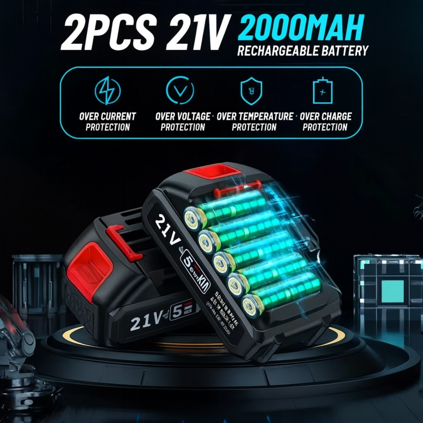 Pro Kit + 2 Batteries (FREE Extra Battery + Fast Charger)